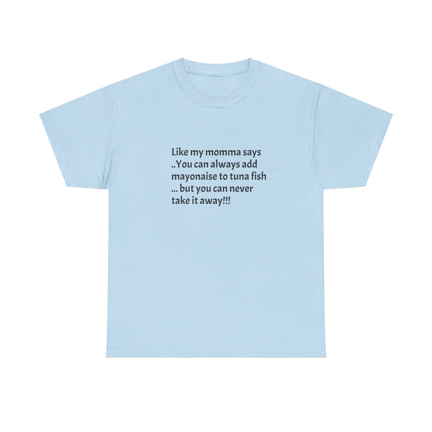 Inspirational tee shirt from Breakfast Club Golf. Unisex Heavy Cotton Tee