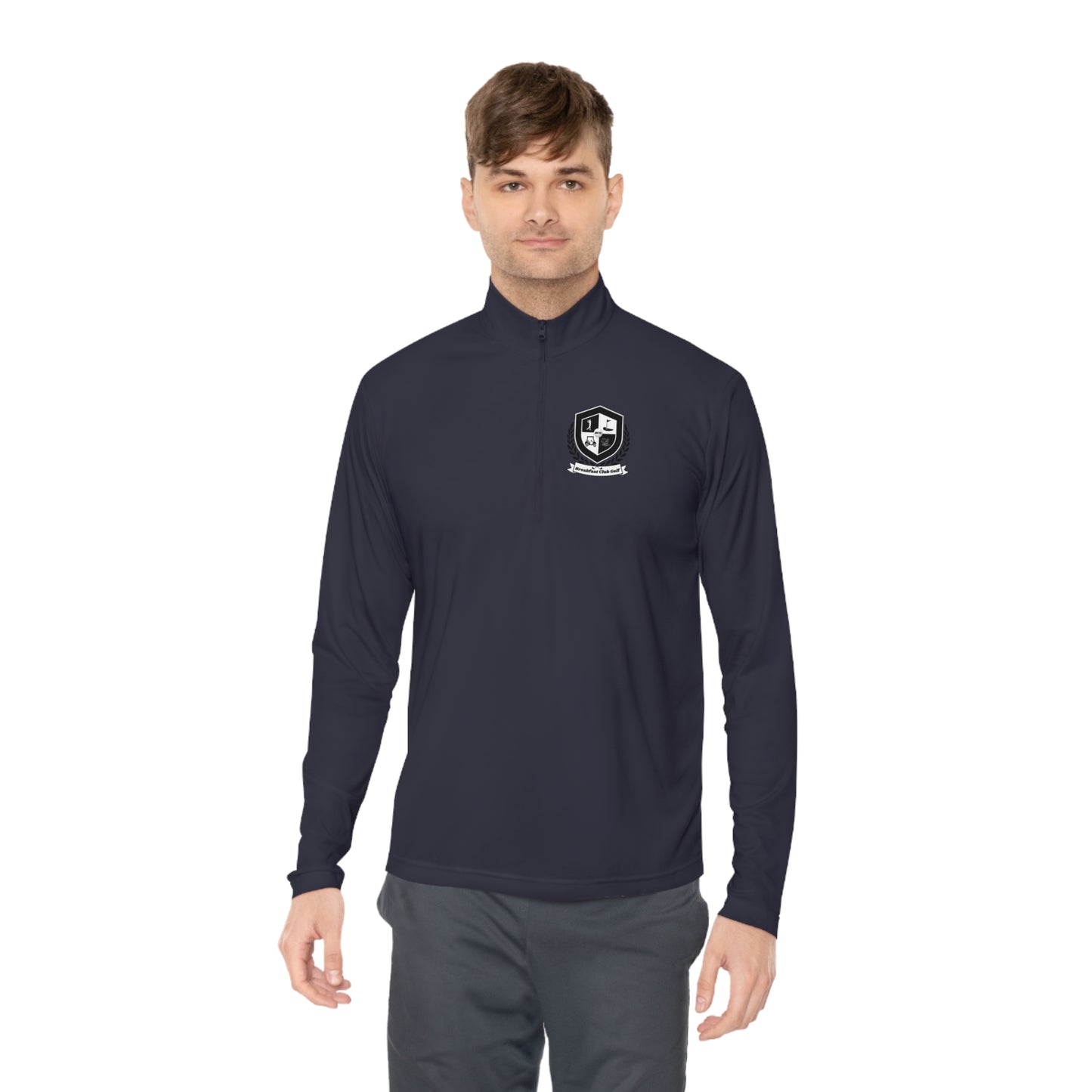 The "Devon" Women's Unisex Quarter-Zip Pullover