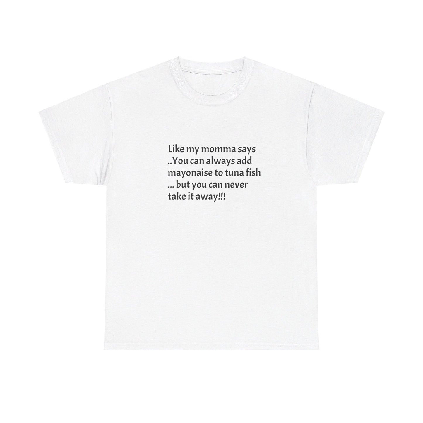 Inspirational tee shirt from Breakfast Club Golf. Unisex Heavy Cotton Tee