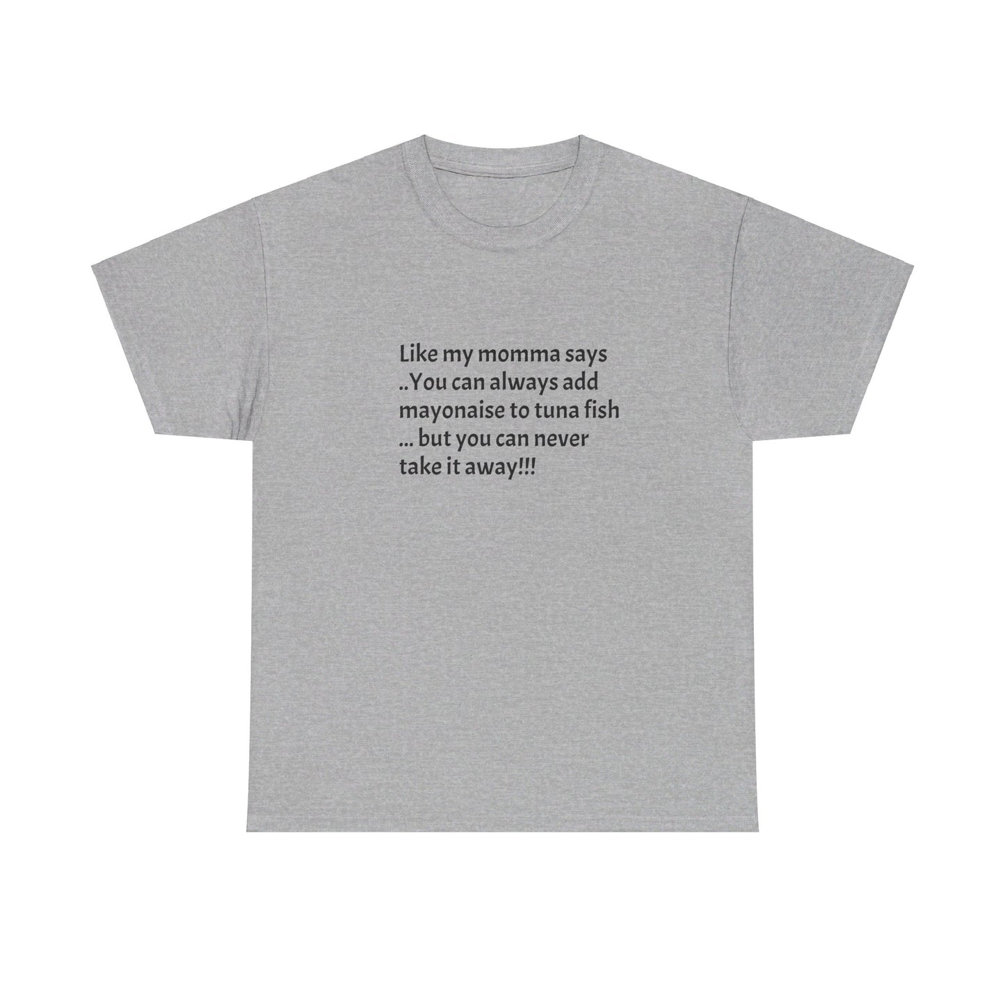 Inspirational tee shirt from Breakfast Club Golf. Unisex Heavy Cotton Tee