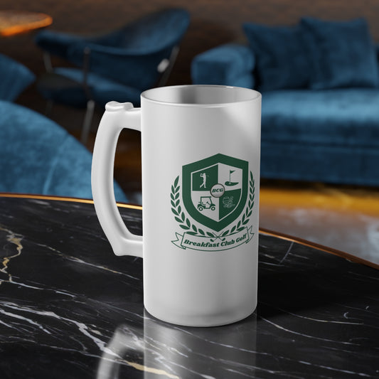 The "EZB" Frosted Glass Beer Mug