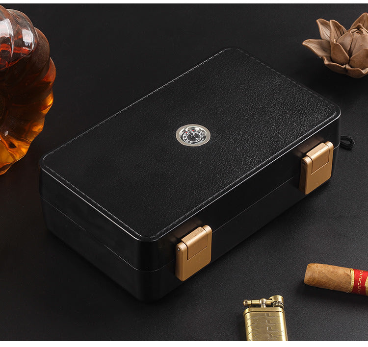 Sealed Waterproof Anti-pressure Plastic Cigar Humidor