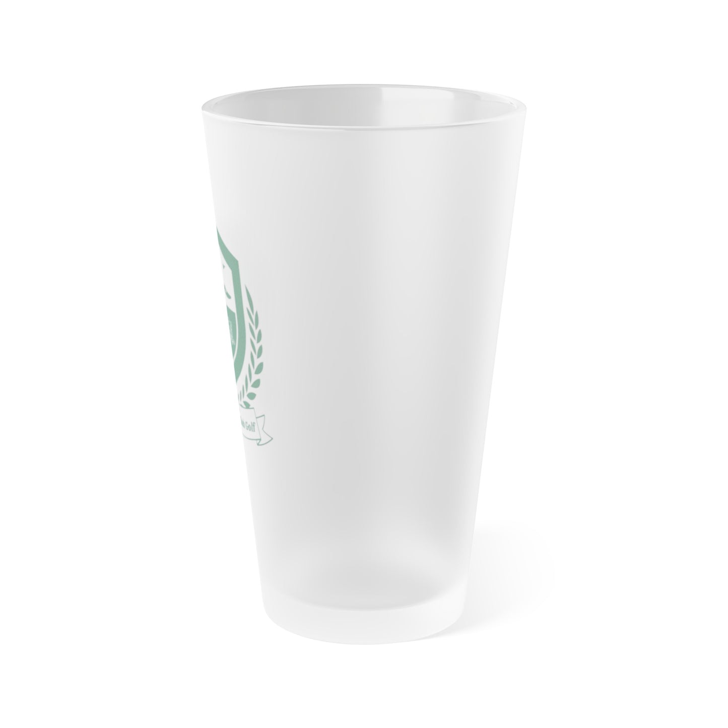 "The Tommy C Frosted Pint Glass, 16oz