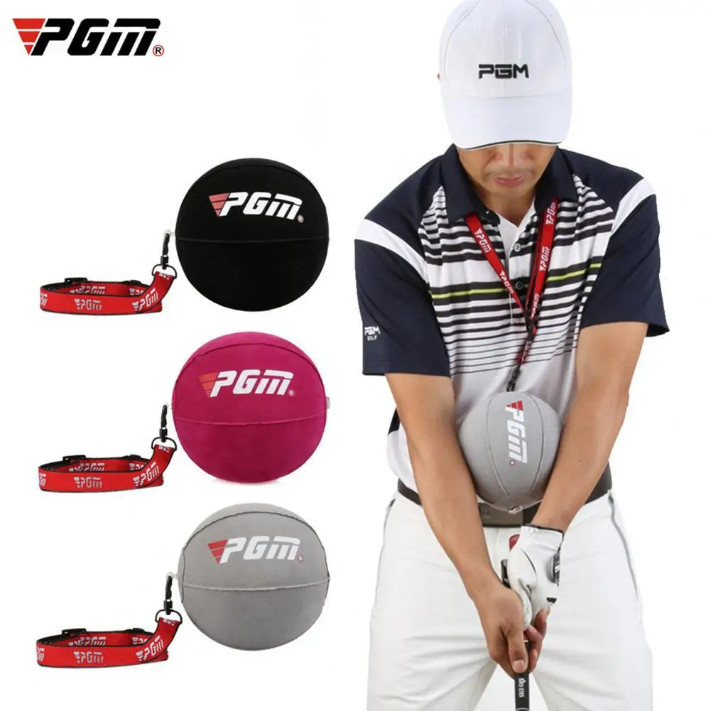 PGM Golf Swing Trainer Ball PVC Adjustable Inflatable Ball Fixed Arm Posture Corrector