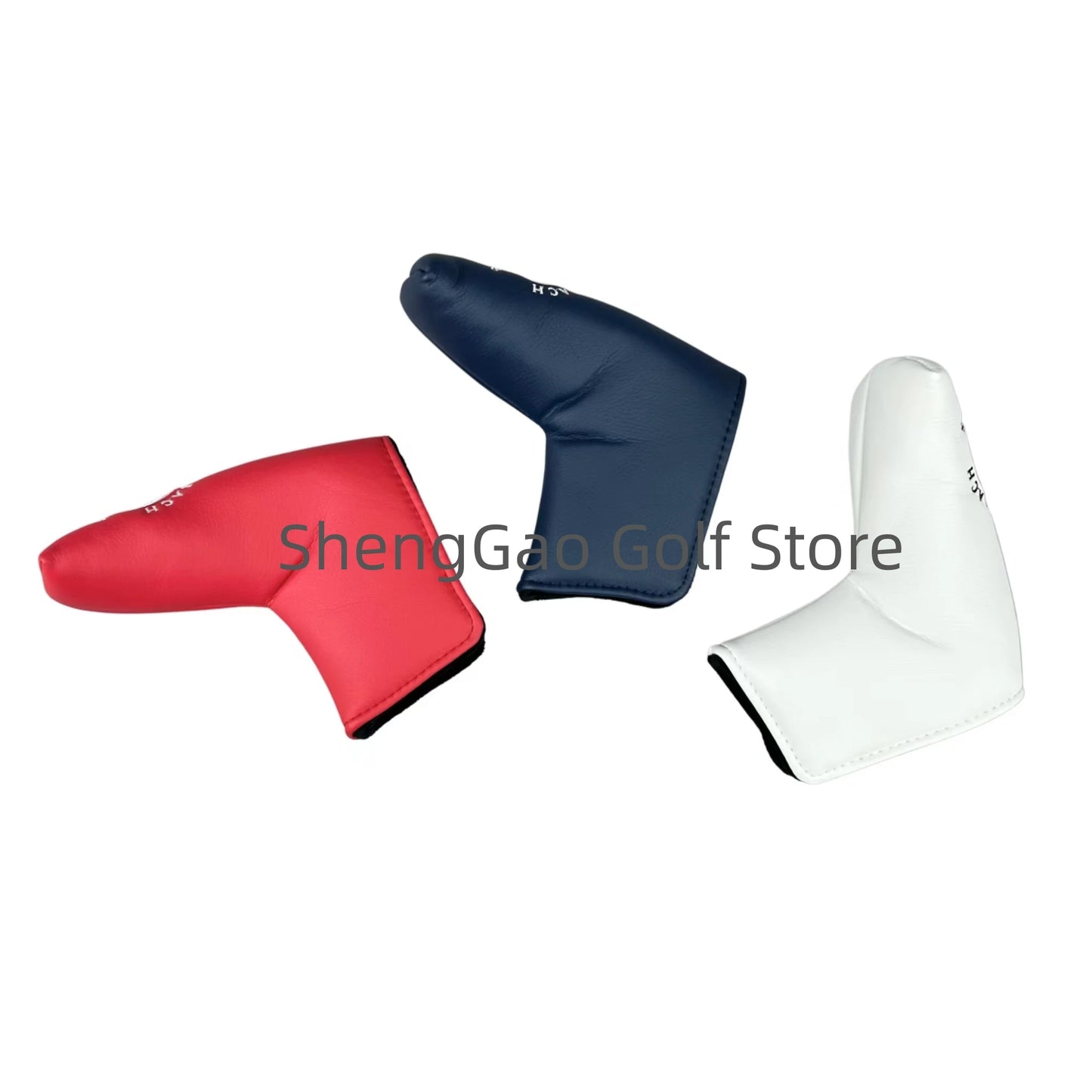 Golf Head Cover  PU Leather for Blade Putter and Mallet Putter 1Pcs