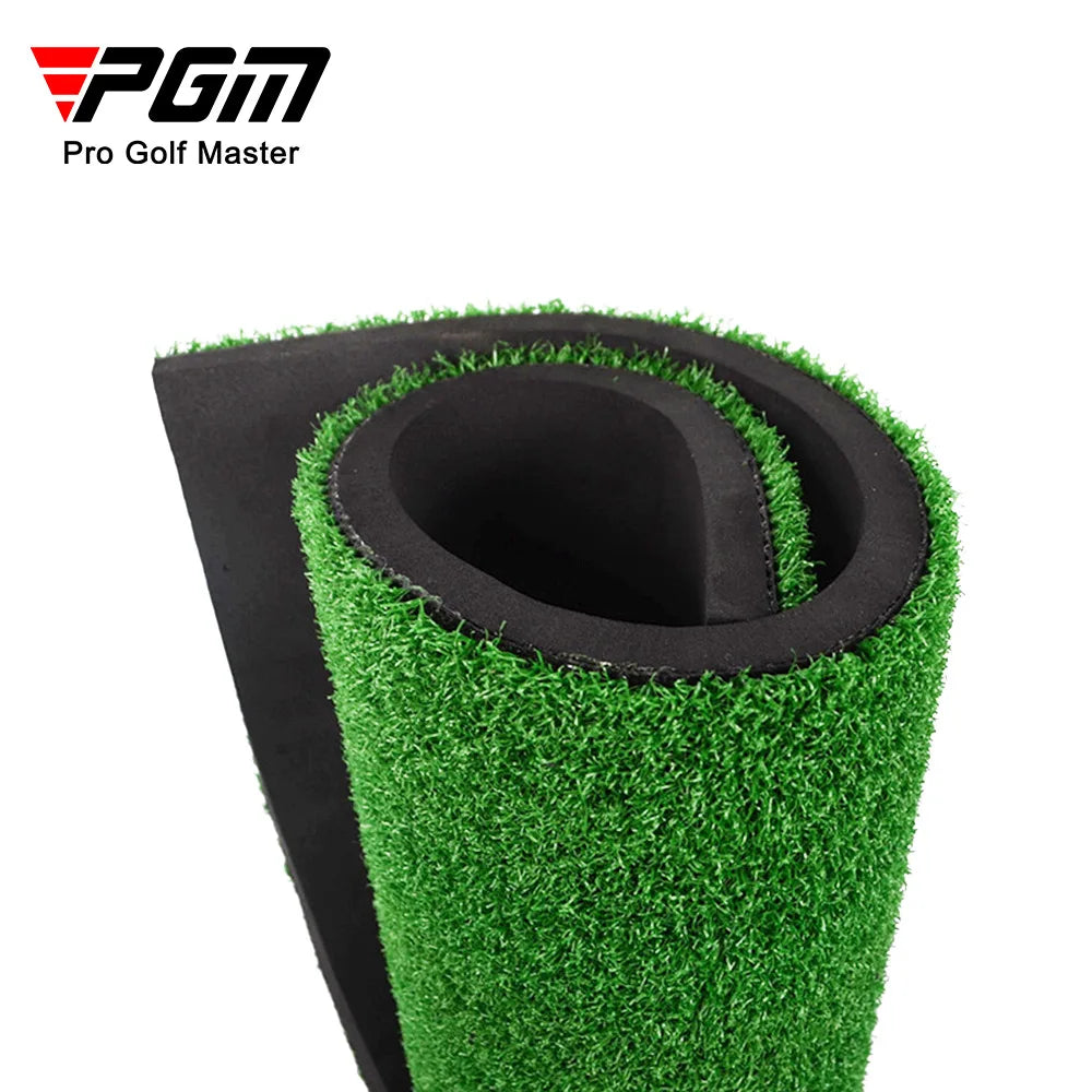 PGM 1/1.5m Indoor Outdoor Golf Swing Trainer Artificial Putting Green Lawn Mats Driving Range Clubs Practice Cushion DJD002