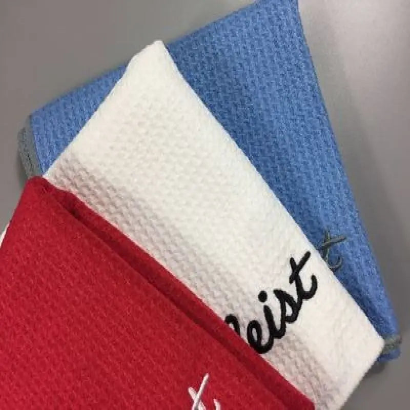 1pcs Golf Towel 40x80 cm red/white/yellow/blue color