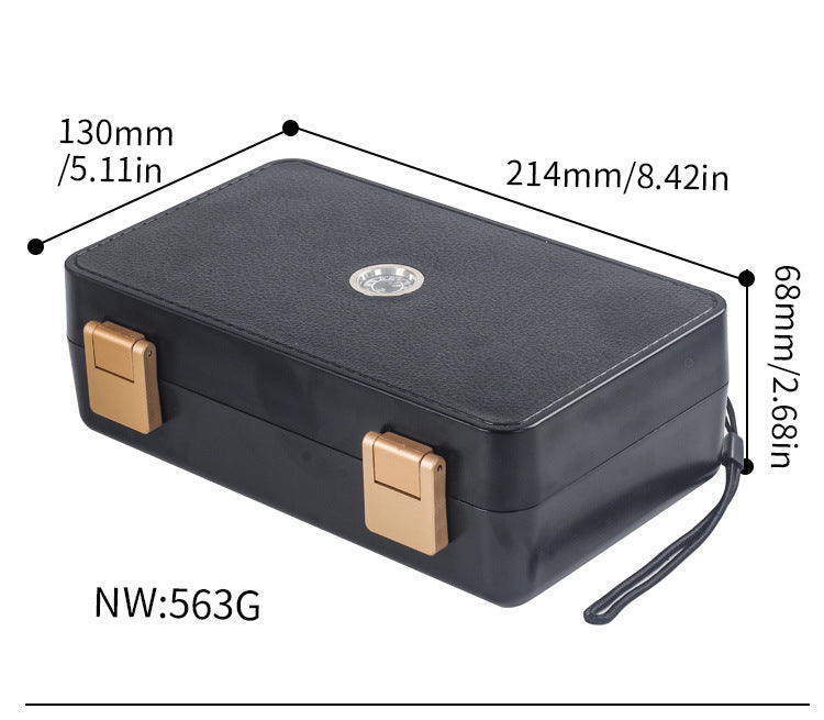 Sealed Waterproof Anti-pressure Plastic Cigar Humidor